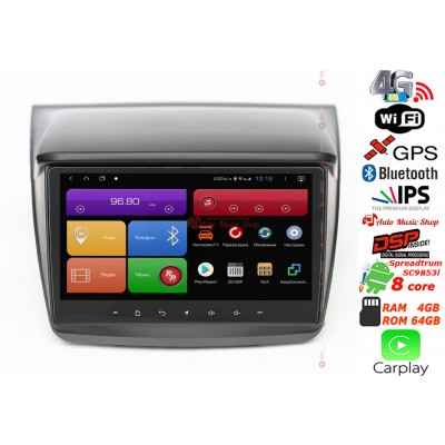 Штатна магнітола RedPower 51038 RK IPS DSP Mitsubishi L200 2013-2015