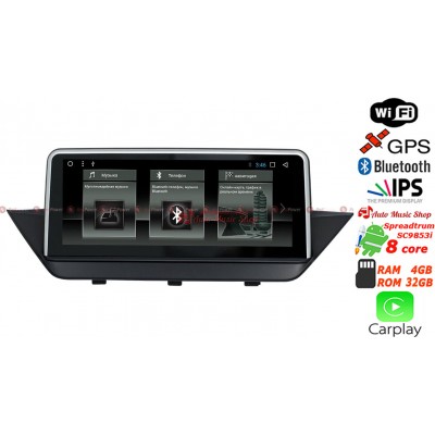 Штатна магнітола RedPower 51099 IPS BMW X1 E84 2009-2015