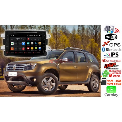 Штатна магнітола RedPower 61157 Renault Duster, Captur, Logan, Sandero