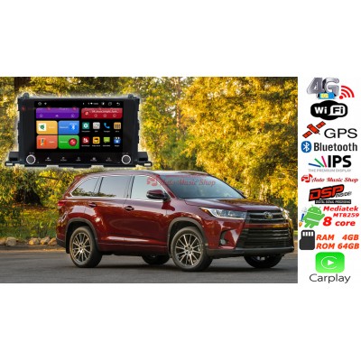 Штатна магнітола RedPower 61184 KNOB Toyota Highlander U50 2014-2020 Штатна магнітола RedPower 61184 KNOB Toyota Highlander U50 2014-2020