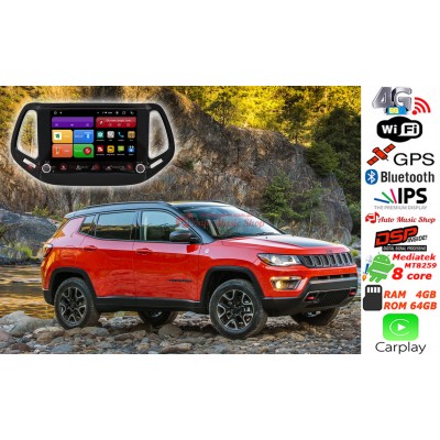 Штатна магнітола RedPower 61315 KNOB Jeep Compass 2017-2020