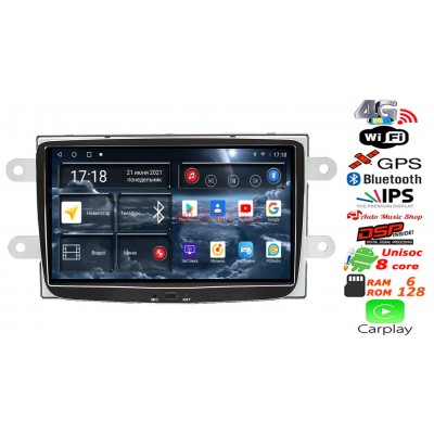 Штатна магнітола RedPower 71157 Renault Duster, Logan, Kaptur, Sandero, Lada XRAY