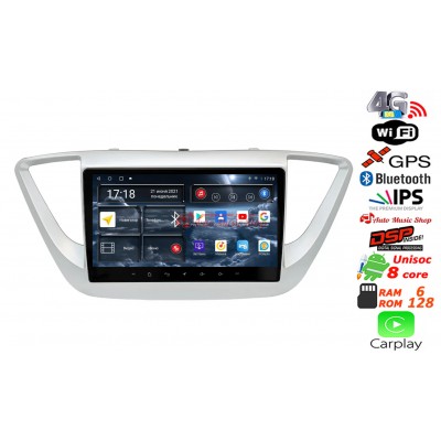 Штатна магнітола RedPower 71167 Hyundai Solaris 2017-2020 Штатна магнітола RedPower 71167 Hyundai Solaris 2017-2020