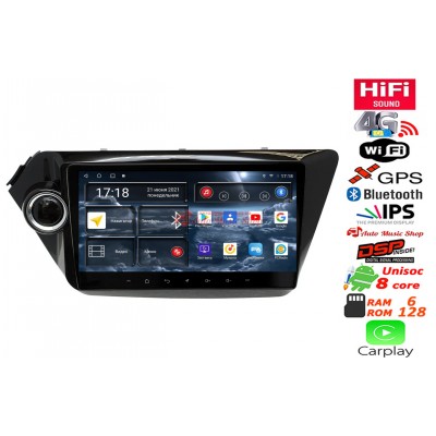 Штатна магнітола RedPower 75106 Hi-Fi KIA Rio 2011-2017