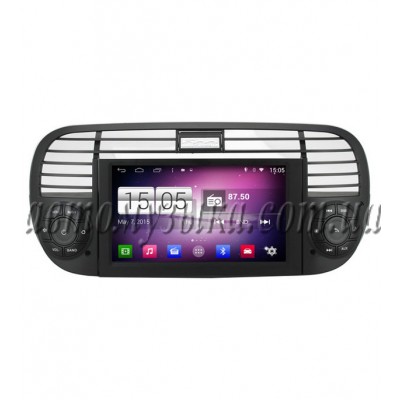 Штатна магнітола WINCA M315i Fiat 500 black (s160)