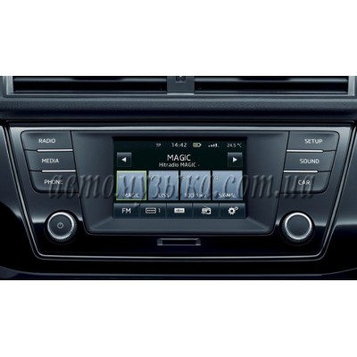 Купити відеоінтерфейс GAZER VI700A-MIBE/COL Skoda Fabia, Rapid, Spaceback, Octavia A7 2013-2015